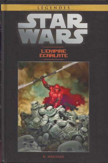 Couverture de l'album Star Wars (Collection Hachette) - 77. L'Empire Ecarlate - II Héritage