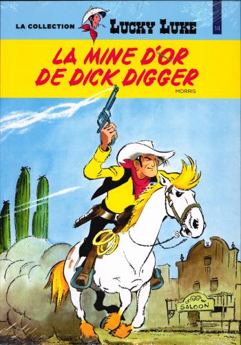Couverture de l'album Lucky Luke - La Collection (Hachette) - 1. La Mine d'or de Dick Digger