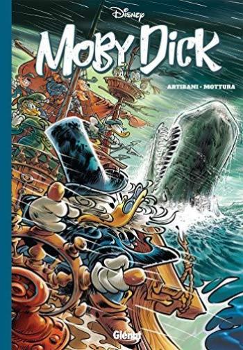 Couverture de l'album Mickey Donald Picsou - Créations originales (Disney - Glénat) - HS. Moby Dick