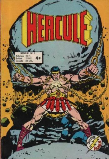 Couverture de l'album Hercule (1e Série - Collection Flash) - 1. Les chaînes brisées