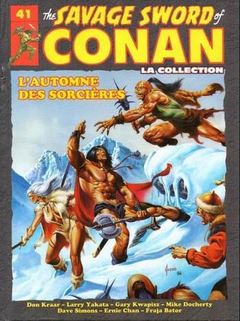 Couverture de l'album The savage sword of Conan - La collection - 41. L'automne des sorcières