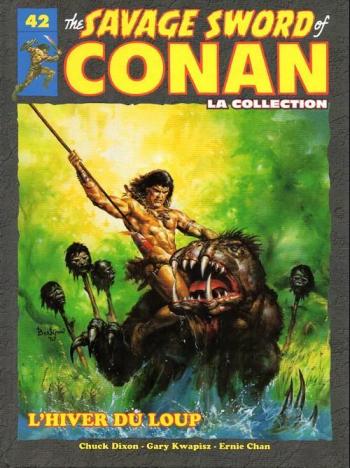Couverture de l'album The savage sword of Conan - La collection - 42. L'hiver du loup