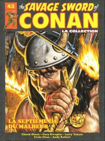 Couverture de l'album The savage sword of Conan - La collection - 43. La septième île du malheur
