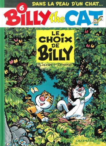 Couverture de l'album Billy the Cat - 6. Le choix de Billy