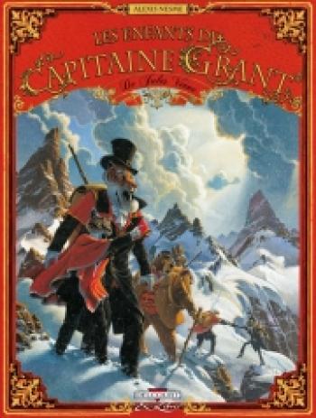 Couverture de l'album Les Enfants du capitaine Grant (Jules Verne) - 1. Les enfants du capitaine Grant, de Jules Verne, Tome 1
