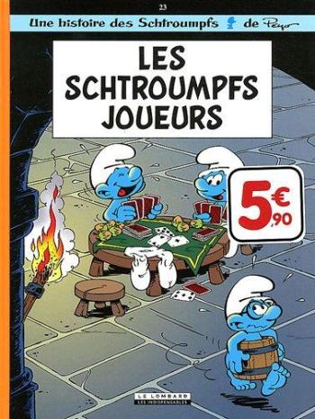 Couverture de l'album Les Schtroumpfs - 23. Les Schtroumpfs joueurs