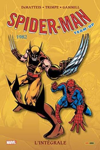 Couverture de l'album Spider-Man - Team-Up (L'intégrale) - 9. Spiderman Team up 1982