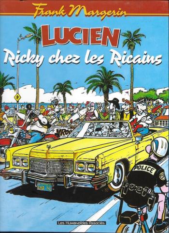 Couverture de l'album Lucien - 8. Ricky chez les Ricains