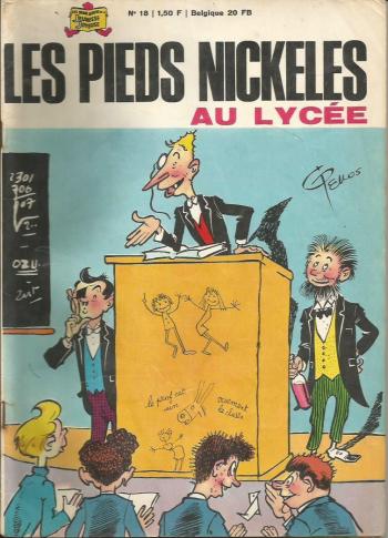 Couverture de l'album Les Pieds Nickelés (3e série - 1946-1988) - 18. Au Lycée