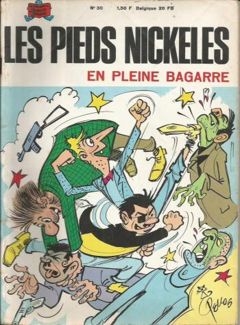 Couverture de l'album Les Pieds Nickelés (3e série - 1946-1988) - 30. En pleine bagarre
