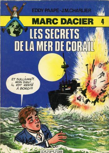 Couverture de l'album Marc Dacier (réédition) - 4. les secrets de la mer de corrail