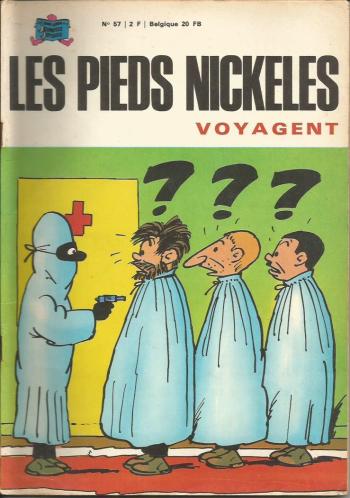 Couverture de l'album Les Pieds Nickelés (3e série - 1946-1988) - 57. Voyagent