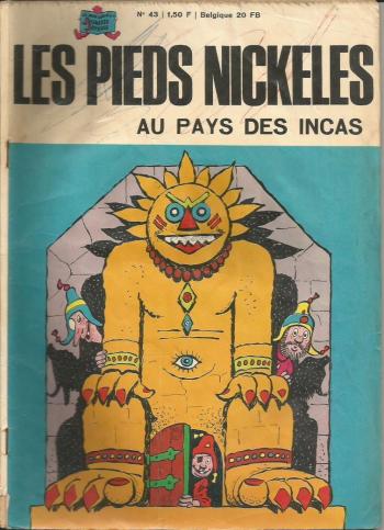 Couverture de l'album Les Pieds Nickelés (3e série - 1946-1988) - 43. Au pays des Incas