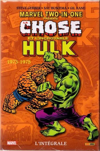 Couverture de l'album Marvel Two-in-One - L'intégrale - 1. La Chose et l'incroyable Hulk - 1973-1975