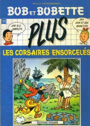 Couverture de l'album Bob et Bobette - 120. Bob et Bobette Plus Les Corsaires Ensorcelés