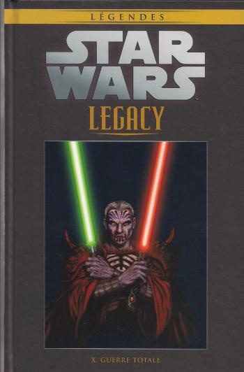 Couverture de l'album Star Wars (Collection Hachette) - 94. Legacy - X Guerre Totale