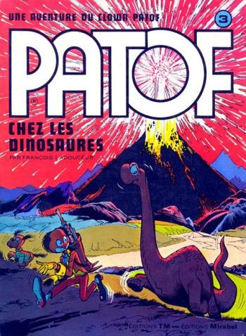 Couverture de l'album Patof - 3. Chez les dinosaures