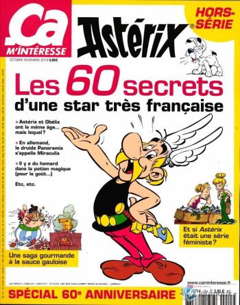 Couverture de l'album Astérix (Divers) - HS. Asterix; Les 60 secrets d'une star très française