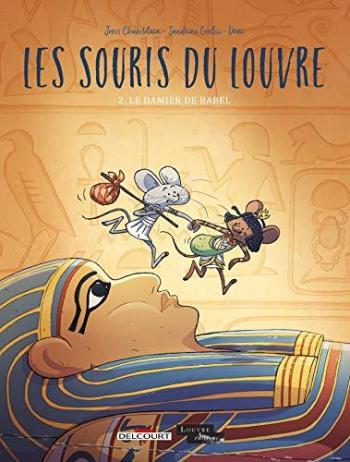 Couverture de l'album Les Souris du Louvre - 2. Le damier de Babel