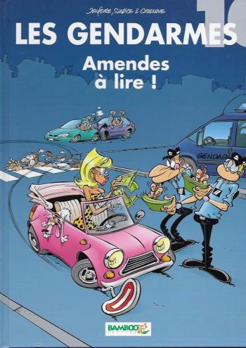 Couverture de l'album Les Gendarmes - 10. Amendes à lire !