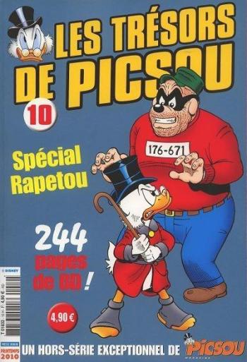 Couverture de l'album Picsou Magazine Hors Série - 10. Les trésors de Picsou 10 - Spécial Rapetou