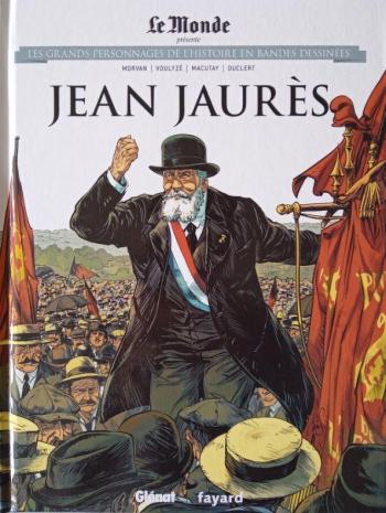 Couverture de l'album Les Grands Personnages de l'Histoire en BD - 23. Jean Jaurès
