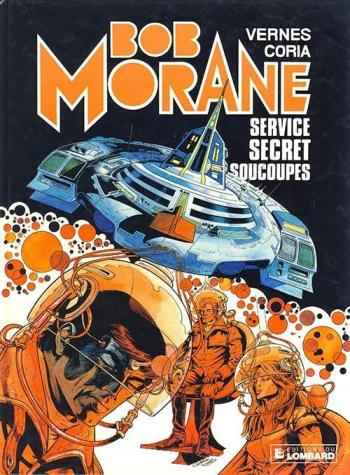 Couverture de l'album Bob Morane (Le Lombard) - 12. Service secret soucoupes