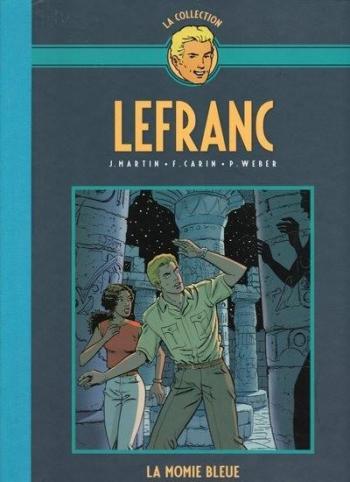 Couverture de l'album Lefranc - La Collection (Hachette) - 18. La momie bleue