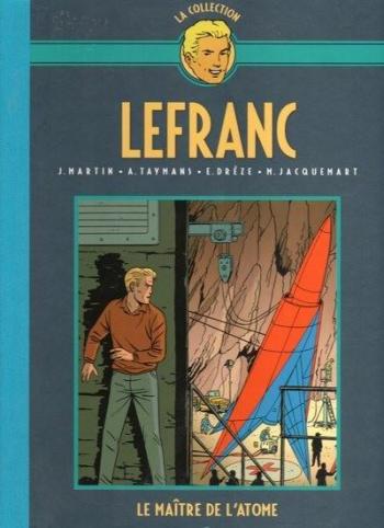 Couverture de l'album Lefranc - La Collection (Hachette) - 17. Le maître de l'atome