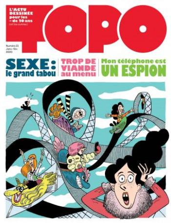Couverture de l'album Topo, l'actu dessinée pour les - de 20 ans - 21. Janvier-février 2020