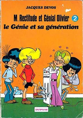 Couverture de l'album M. Rectitude et Génial Olivier - 2. Le génie et sa génération