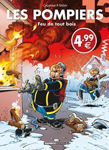 Couverture de l'album Les Pompiers - 13. Feu de tout bois