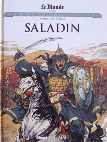 Couverture de l'album Les Grands Personnages de l'Histoire en BD - 24. Saladin