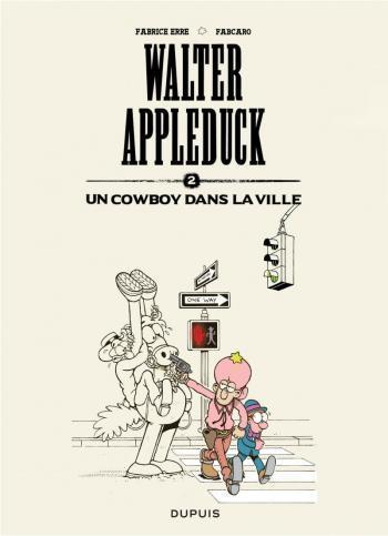 Couverture de l'album Walter Appleduck - 2. Un cow-boy dans la ville