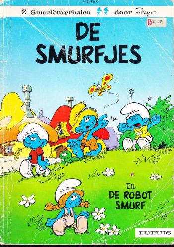 Couverture de l'album Les Schtroumpfs (en néerlandais) - 13. De Smurfjes en de robot smurf