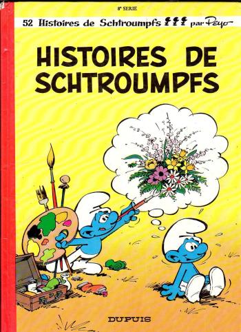 Couverture de l'album Les Schtroumpfs - 8. Histoires de Schtroumpfs