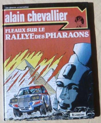 Couverture de l'album Alain Chevallier (Le Lombard-Dargaud) - 8. fleaux sur le rallye des pharaons