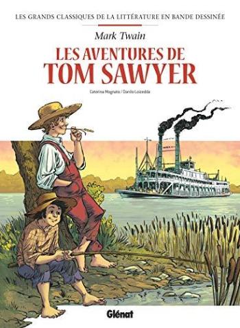 Couverture de l'album Les Grands Classiques de la littérature en BD (Glénat) - 6. Tom Sawyer