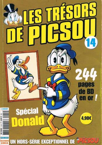 Couverture de l'album Picsou Magazine Hors Série - 14. Les Trésors de Picsou - Spécial Donald