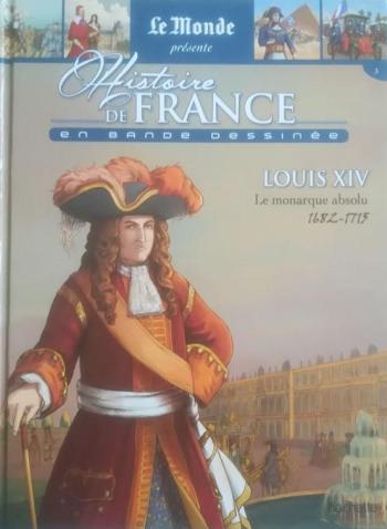 Couverture de l'album Histoire de France en bande dessinée (2019) - 3. Louis XIV