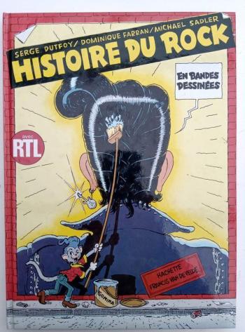 Couverture de l'album L'Histoire du rock en bandes dessinées (One-shot)