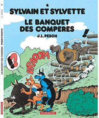 Couverture de l'album Sylvain et Sylvette - 4. Le Banquet des Compères