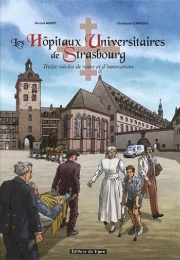 Couverture de l'album Les hôpitaux universitaires de Strasbourg (One-shot)
