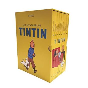 Couverture de l'album Les Aventures de Tintin - COF. Coffret intégral Tintin