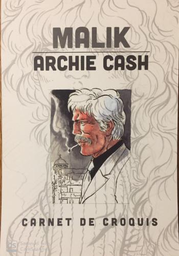 Couverture de l'album Archie Cash - HS. Carnet de croquis