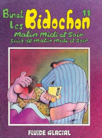 Couverture de l'album Les Bidochon - 11. Matin, midi et soir suivi de matin, midi et soir
