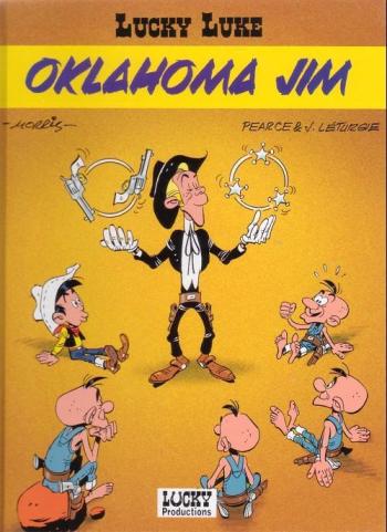 Couverture de l'album Lucky Luke (Lucky Comics / Dargaud / Le Lombard) - 37. Oklahoma jim
