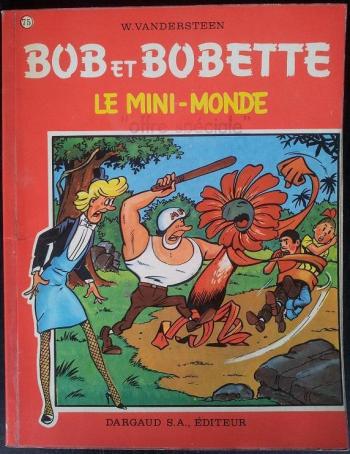 Couverture de l'album Bob et Bobette - 75. Le mini-monde