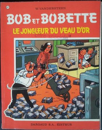 Couverture de l'album Bob et Bobette - 67. Le jongleur du veau d'or