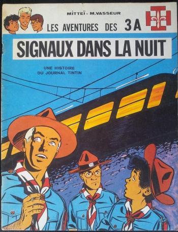 Couverture de l'album Les Aventures des 3 A - 4. Signaux dans la nuit